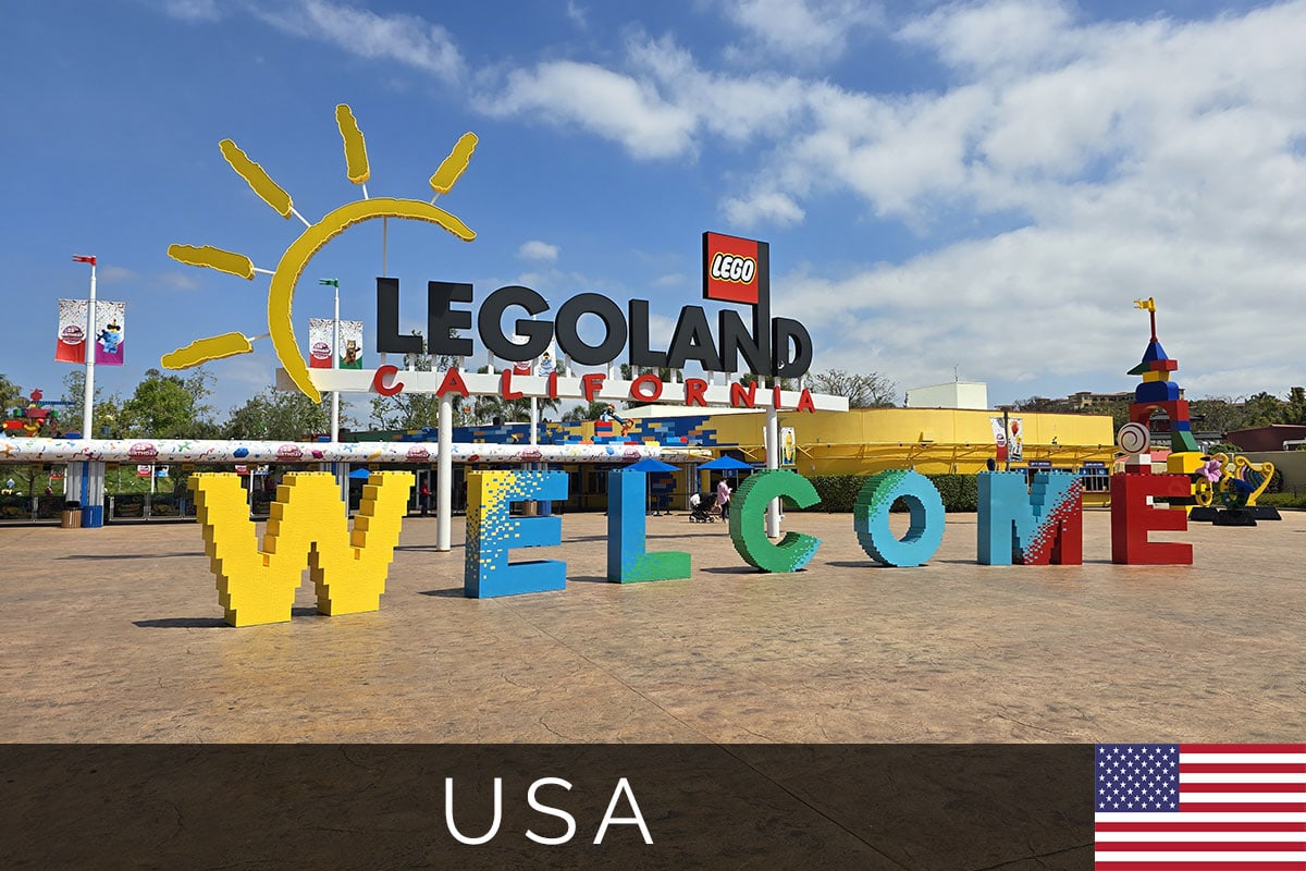 LEGOLAND California Map Blog Travelogues Photos