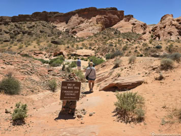 7 Wonders Loop im Valley of Fire