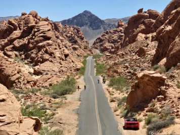 Mouse's Tank Road im Valley of Fire