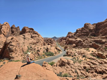 Mouse's Tank Road im Valley of Fire