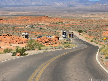 Osteingang des Valley of Fire