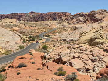 Mouse's Tank Road im Valley of Fire