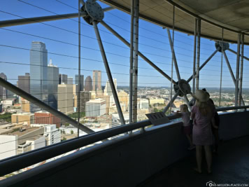 Blick vom Reunion Tower