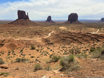 Aussicht auf das Monument Valley