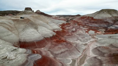 Bentonite Hills in Utah