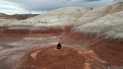 Bentonite Hills in Utah