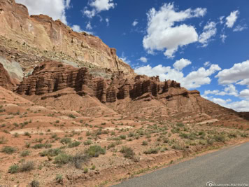 Scenic Drive im Capitol Reef NP