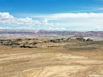 Blick zum Moonscape Overlook