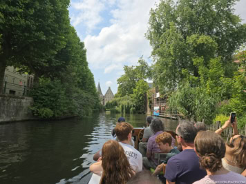 Boat trip through the Ghent canals