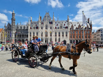Pferdekutschen am Grote Markt