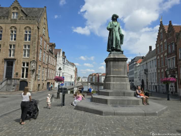 Jan Van Eyck Statue