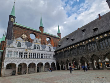 Historisches Rathaus von Lübeck