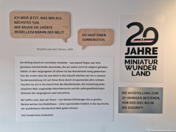 Geschichte des Miniatur Wunderlands