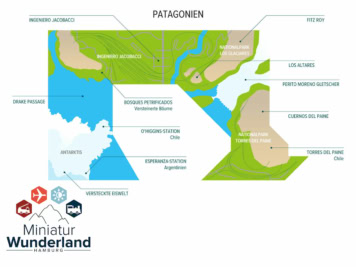Plan vom Themenbereich Patagonien