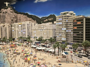 Themenbereich Rio de Janeiro -Copacabana & Cristo Redentor