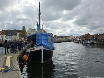 Old harbor in Wismar