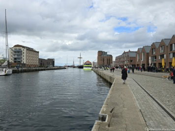 Old harbor in Wismar