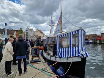 Old harbor in Wismar