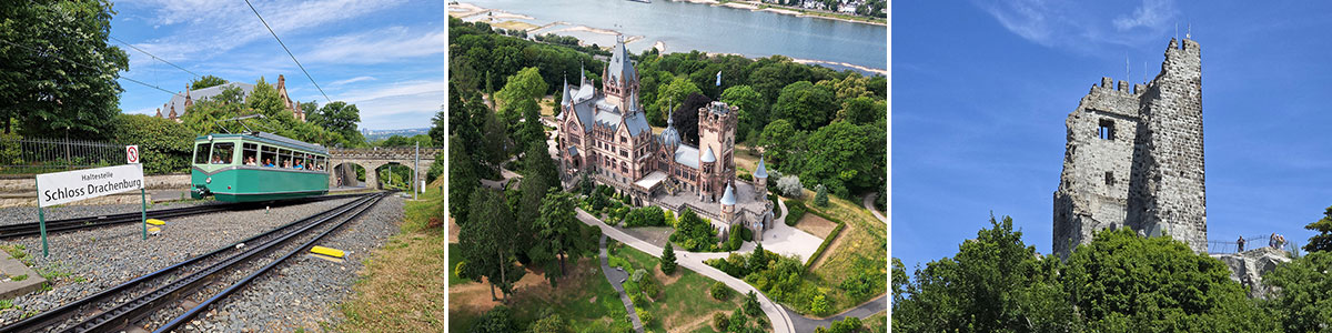 Drachenburg Drachenfels header image
