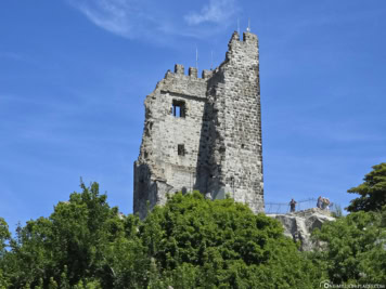 Drachenfels Castle ruins