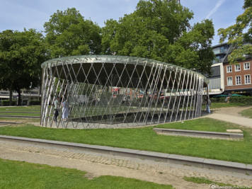 Archäologische Vitrine