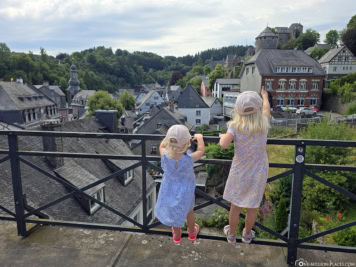 Blick auf die Burg Monschau