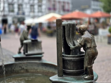 Brunnen auf dem Marktplatz