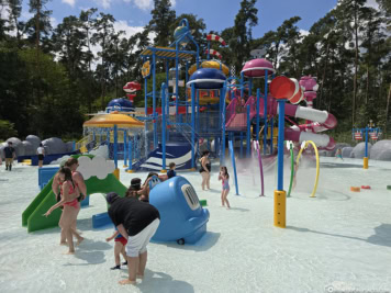 Super Wings Wasserspielplatz