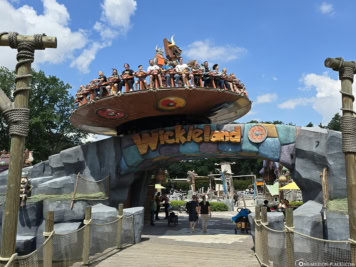 Eingang zum Wickie-Land