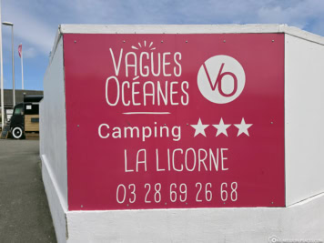 La Licorne campsite in Dunkirk