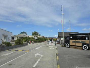 Entrance to the campsite