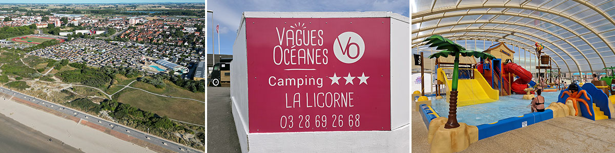 Camping La Licorne Dunkerque header image