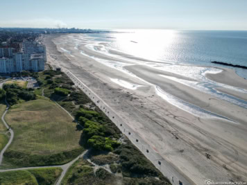The beach in Dunkirk