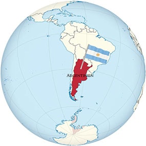 Argentinien Globe
