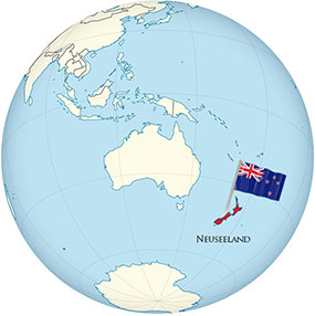 Neuseeland Globe