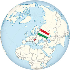 Ungarn Globe
