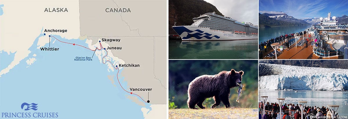 Alaska-Kreuzfahrt mit Princess Cruises