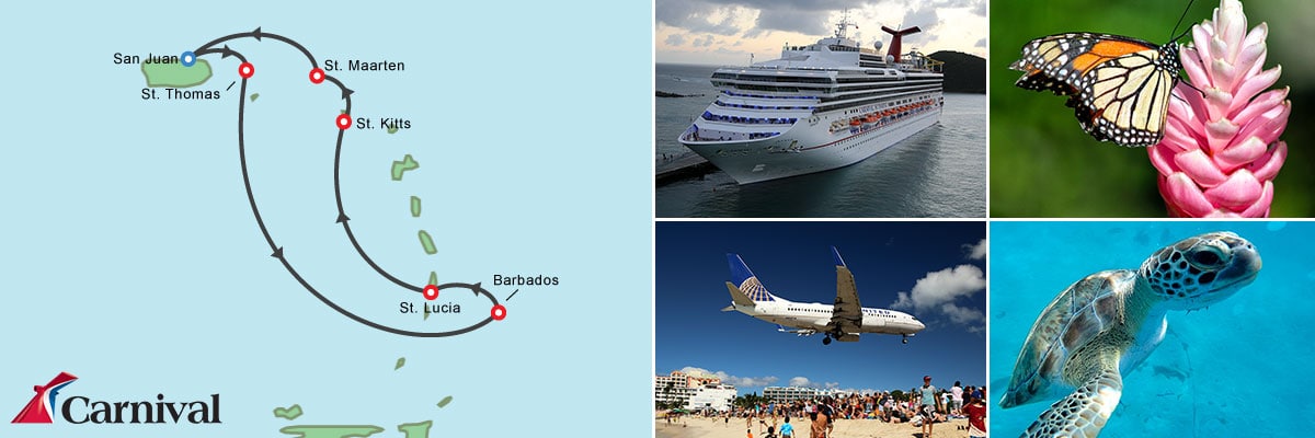 7 days Southern Caribbean Cruise