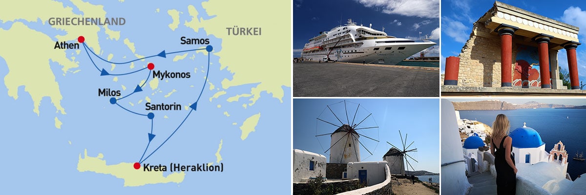 Griechenland Kreuzfahrt mit Celestyal Cruises